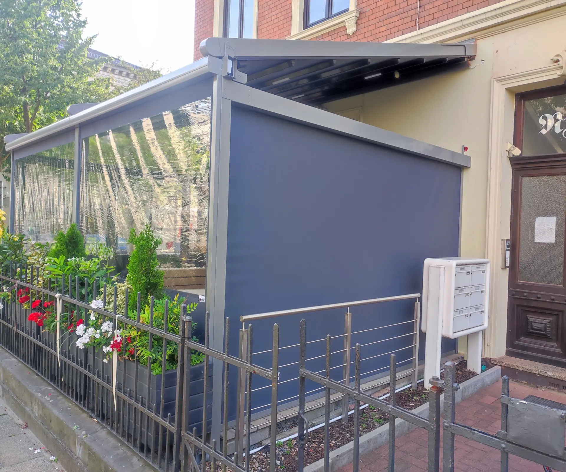 Foto Senkrechttuch mit Folie Beyer 1